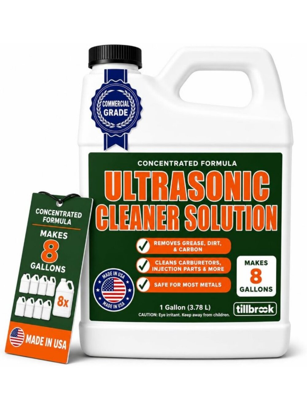 8 Gallon Ultrasonic Cleaner Solution for Auto Parts - Made in USA, Fast